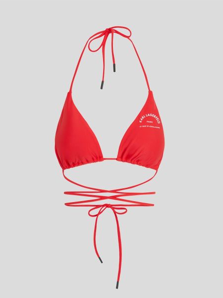 Лиф-бикини с логотипом