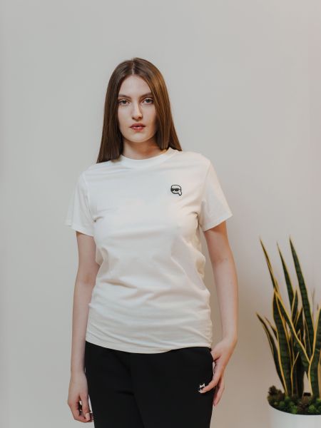 Футболка с принтом Ikonik Karl на груди