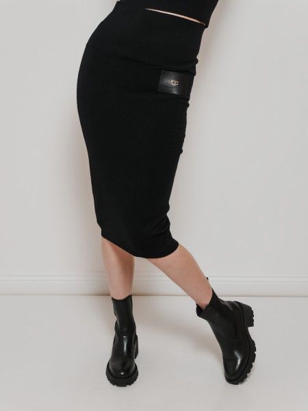 Трикотажная юбка с логотипом