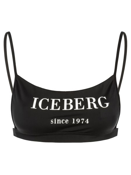 Верх купальника бикини с логотипом