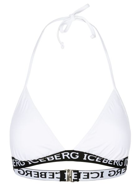 Верх купальника бикини с логотипом