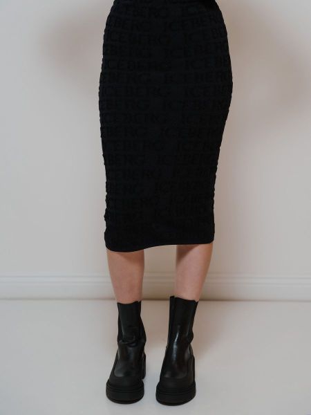 Облегающая юбка с логотипом